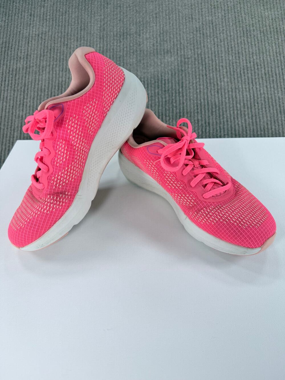 Skechers GOrun Elevate Nimbus Pink Coral Shoes Size 8